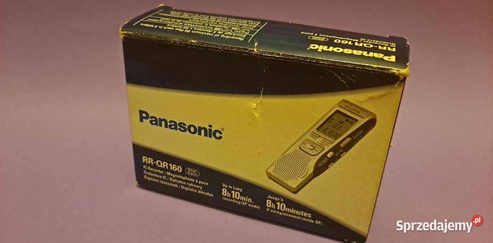 Dyktafon cyfrowy Panasonic RR-QR160 - JAPAN