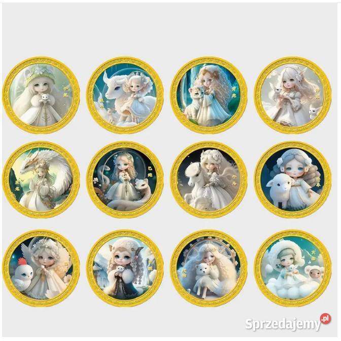 Kolekcjonerski zestaw chińskich znaków Zodiaku z mazowieckie Warszawa sprzedam