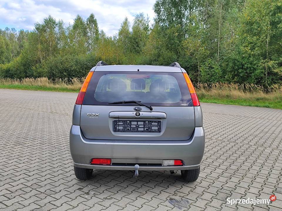 Subaru G3XJusty 4x4 13 benzyna z Niemiec Justy Królewiec