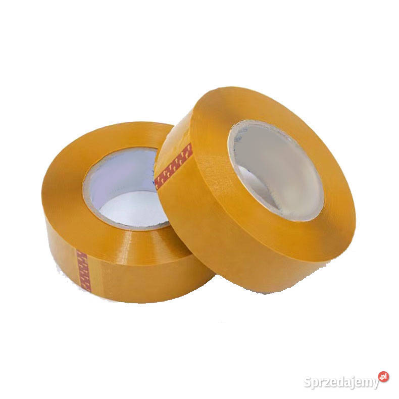 Taśma Pakowa Żółta 3x50m 48mm Odporna na Budowa Ludźmierz sprzedam