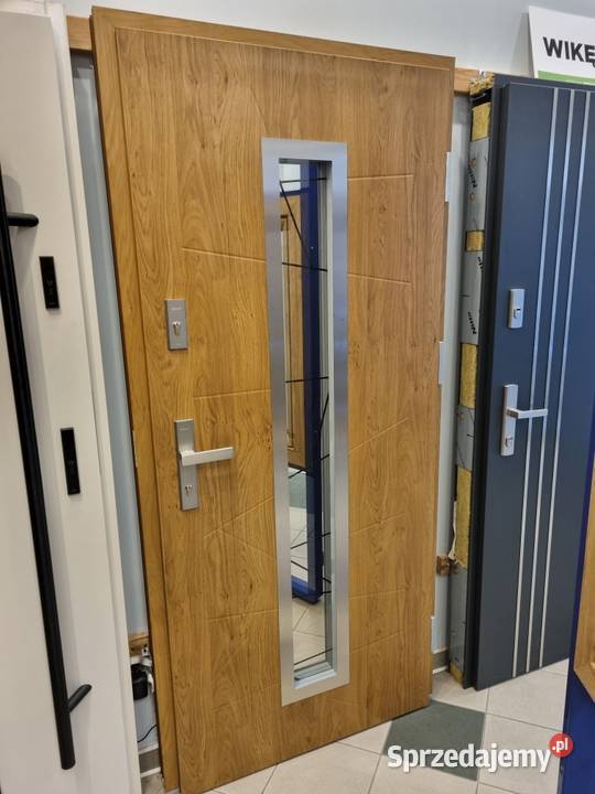 Drzwi stalowe Wikęd 80 P na zew Czarnewinchester sprzedam