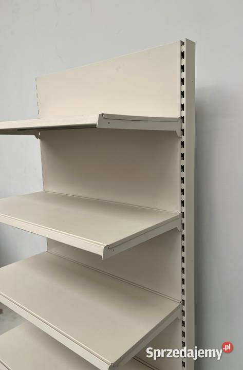 Regał sklepowy metalowy przyścienny magazynowy mazowieckie Ostrołęka