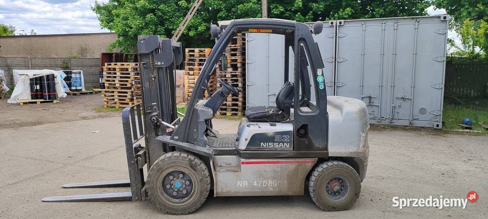 Wózek widłowy Nissan D02 32Q Gorzów Wielkopolski