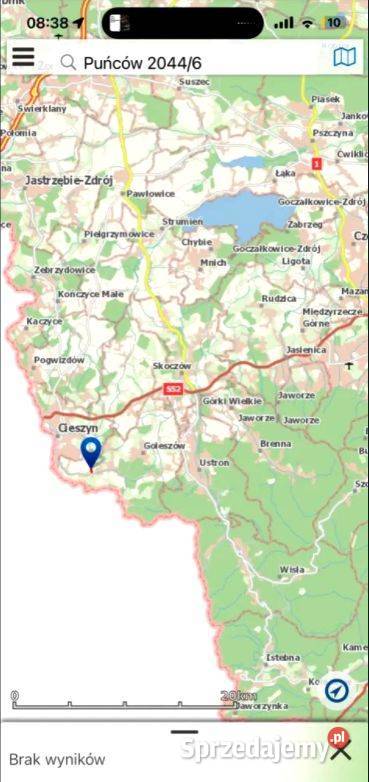 Działka granicy z Czechami RATY Cieszyn sprzedam