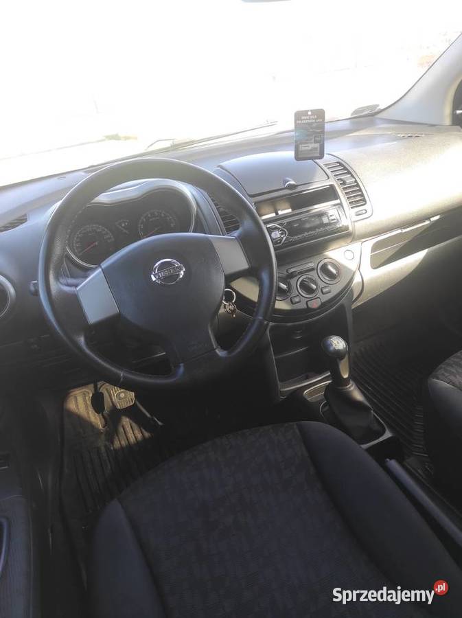 NINISSAN NOTE 14 BENZYNA 88 2006R klimatyzacja Pińczów