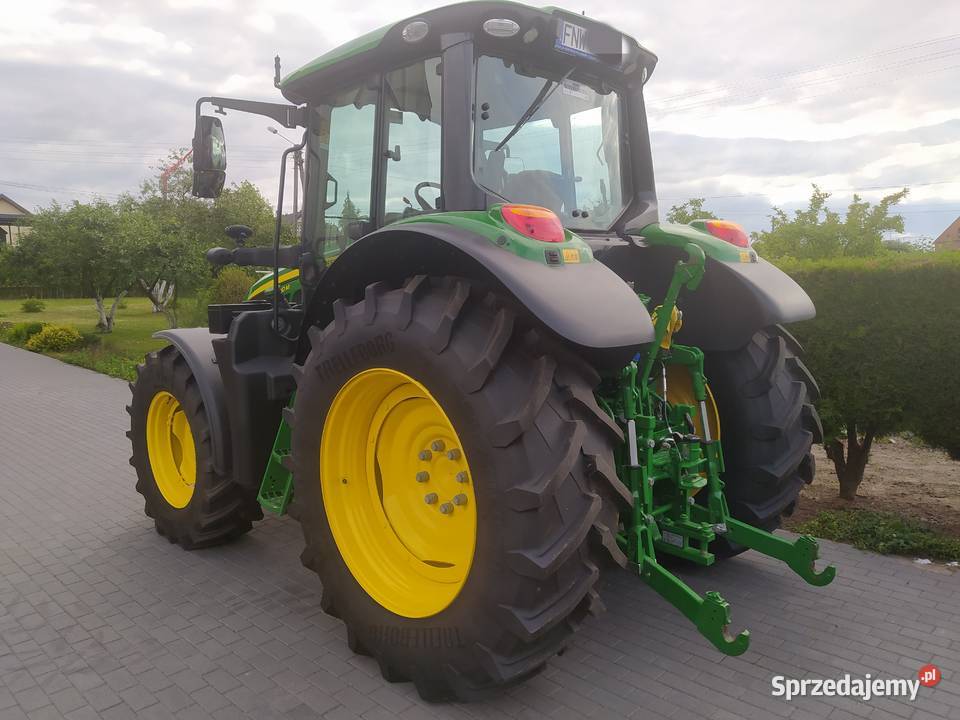 John Deere 6100 POLSKI SALON nawigacja opony John Deere Nowa Sól
