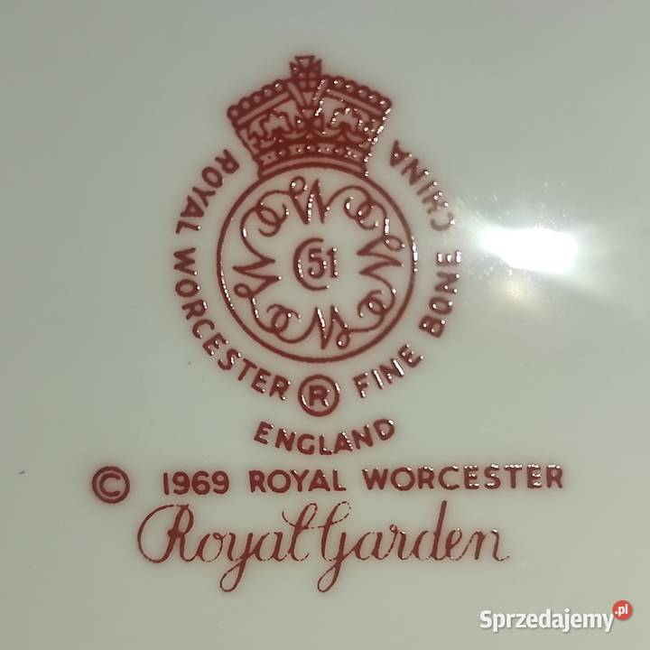 ROYAL WORCESTERurocze różane TrioROYAL GARDEN Pabianice sprzedam