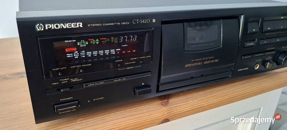 Pioneer deck CTS420 trzy głowicowy Warszawa sprzedam