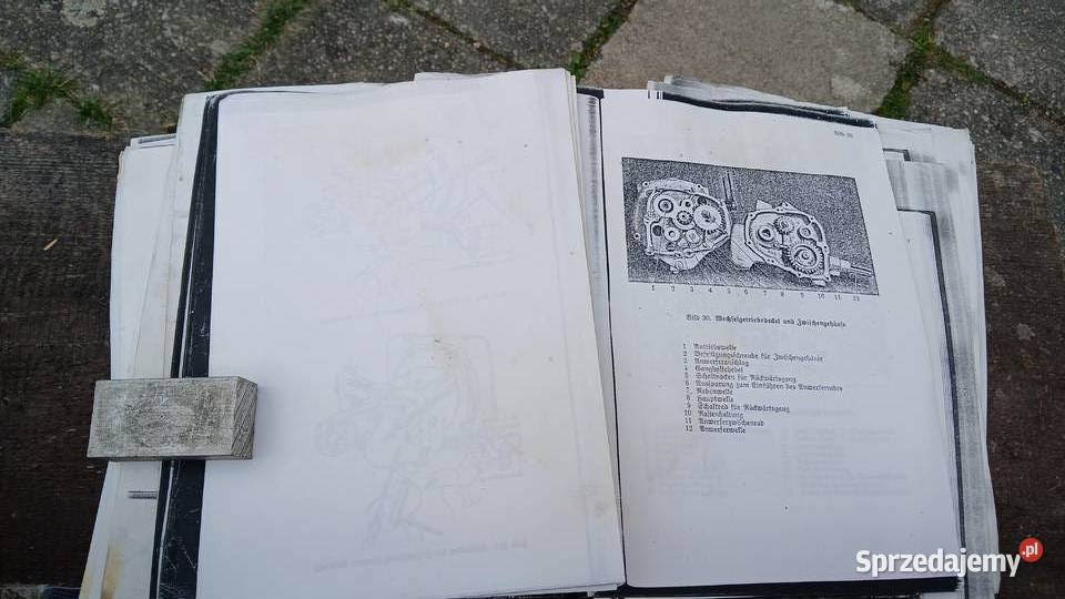 Podrecznik naprawy BMW R75 Sahara Fotokopia Gryfów Śląski
