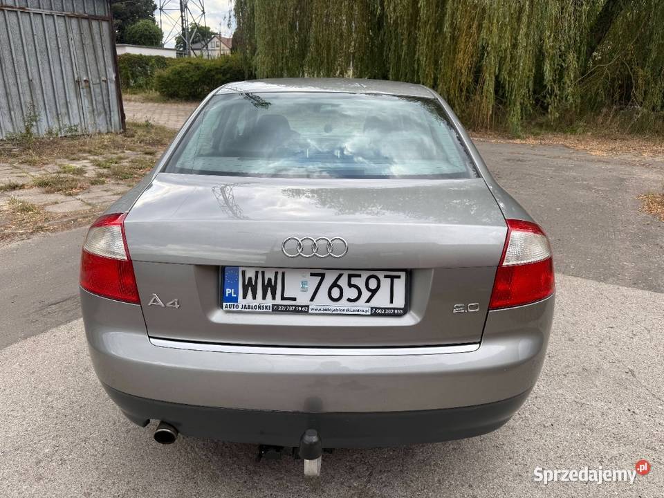 Audi A4 B6 Bezwypadkowy Skóra Climatronic Hak elektryczne szyby