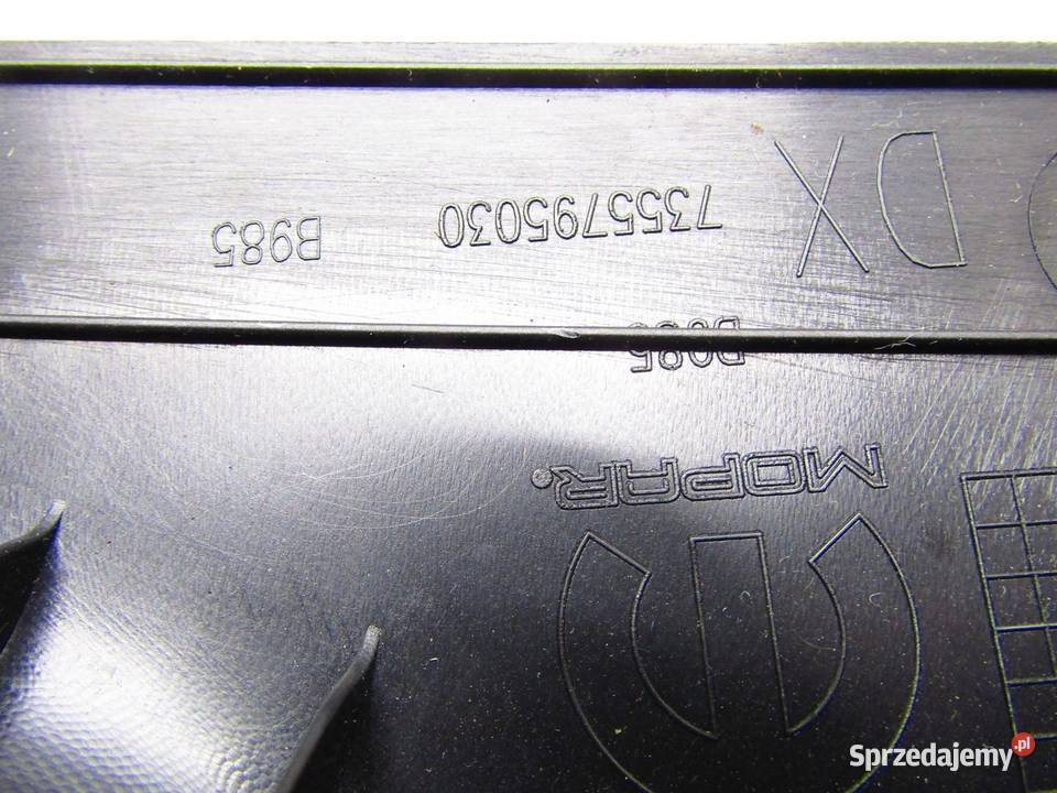 OSŁONA SŁUPKA PRAWY TYŁ JEEP RENEGADE 7355795030 lubelskie