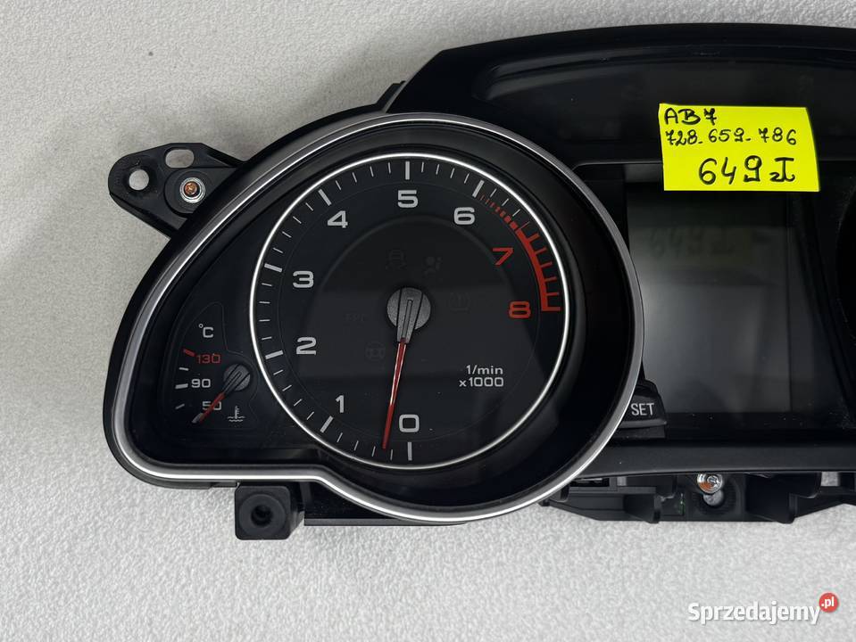 LICZNIK ZEGAR PRĘDKOŚCIOMIERZ AUDI S5 8T B8 mazowieckie