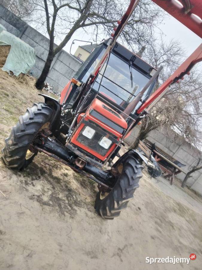Zetor 6340 zarejstrowany z ładowaczem tur stan Gwizdów