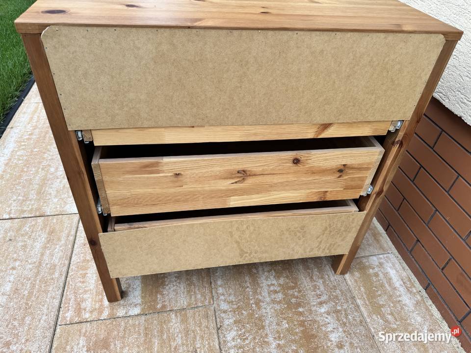 Komoda z szufladami drewniana szafka Ikea Komody Warszawa
