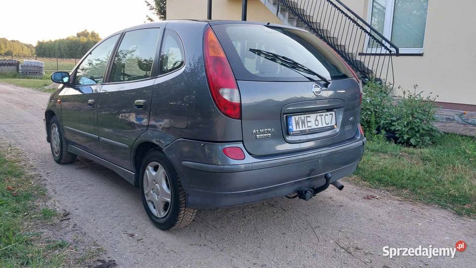 Nissan Almera TINO bogata wersja 22 hak 4/5 Samochody osobowe Sulejówek