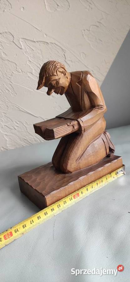 Drewniana rzeźba rękodzieło Kiełczewice Dolne