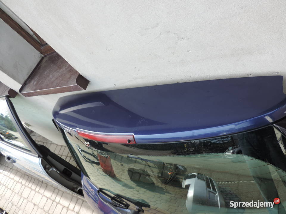 RENAULT SCENIC II 2 KLAPA TYŁ TYLNA BAGAŻNIKA Klapy bagażnika małopolskie Nowy Sącz sprzedam