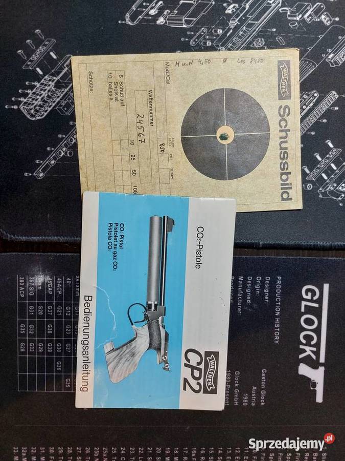 Walther CP2 CO2 Matchowy Sporty strzeleckie i myślistwo Lublin