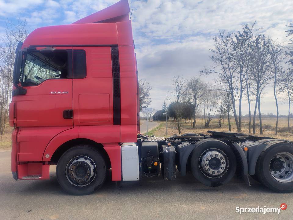MAN TGX 26480 3 oś 13cm3 Ciągniki siodłowe Brudzew