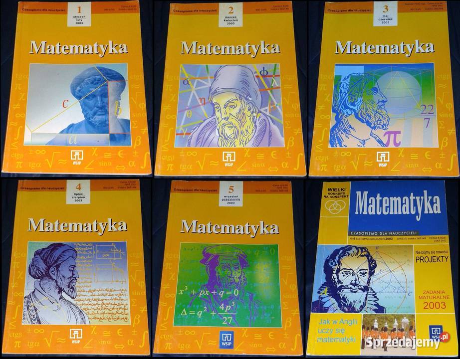 Matematyka Czasopismo nauczycieli 2003 Pozostałe Chełm sprzedam