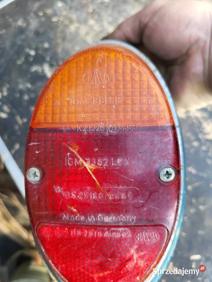 VW GARBUS LAMPA TYŁ Lampy tylne