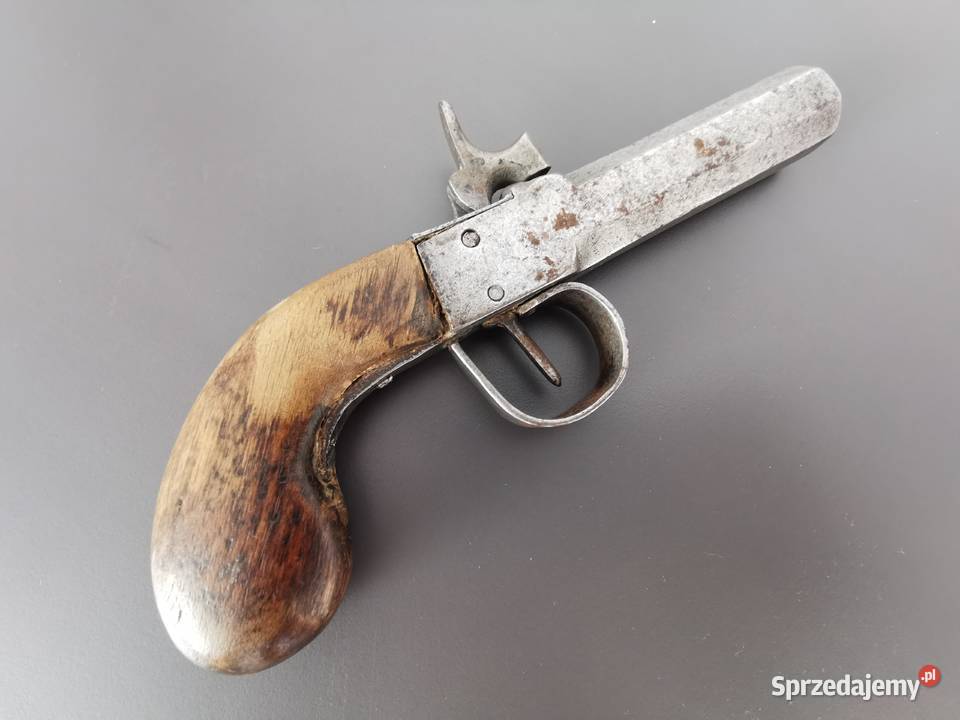 Pistolet czarnoprochowy kieszonkowy mały podkarpackie