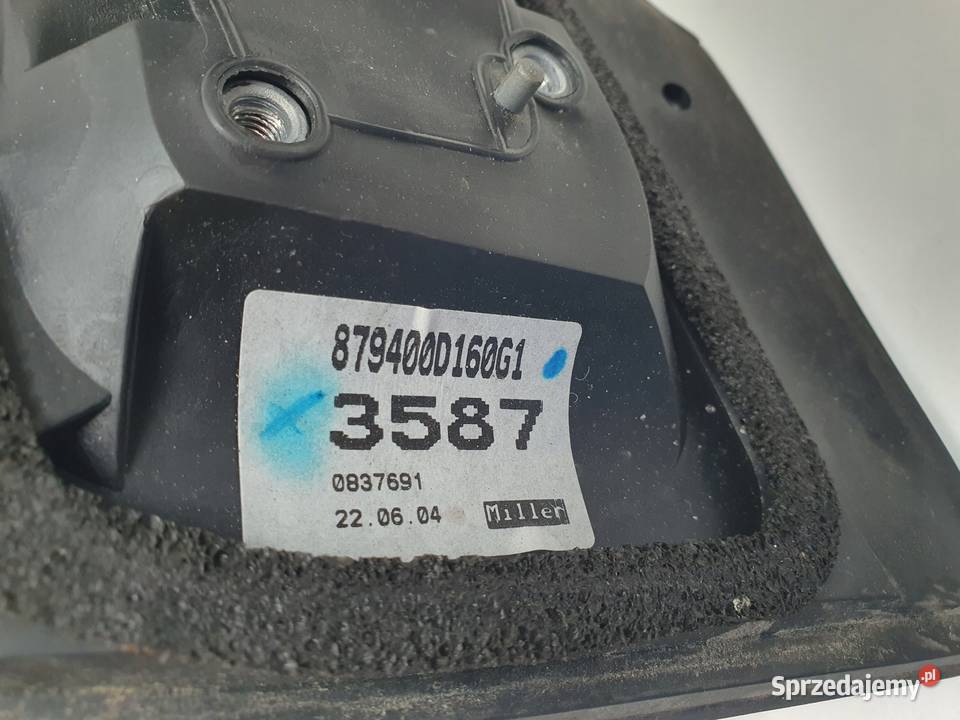 LUSTERKO LEWE KIEROWCY Toyota Yaris I lift 0306