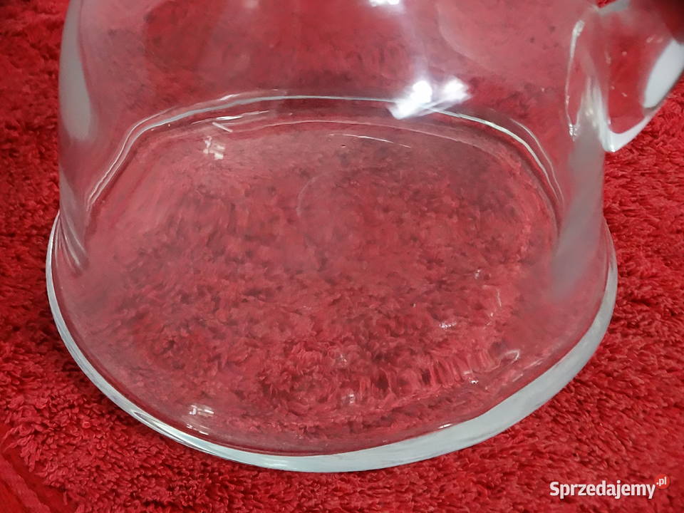 Szklany dzbanek karafka z uchem Styl Vintage 11L Biłgoraj