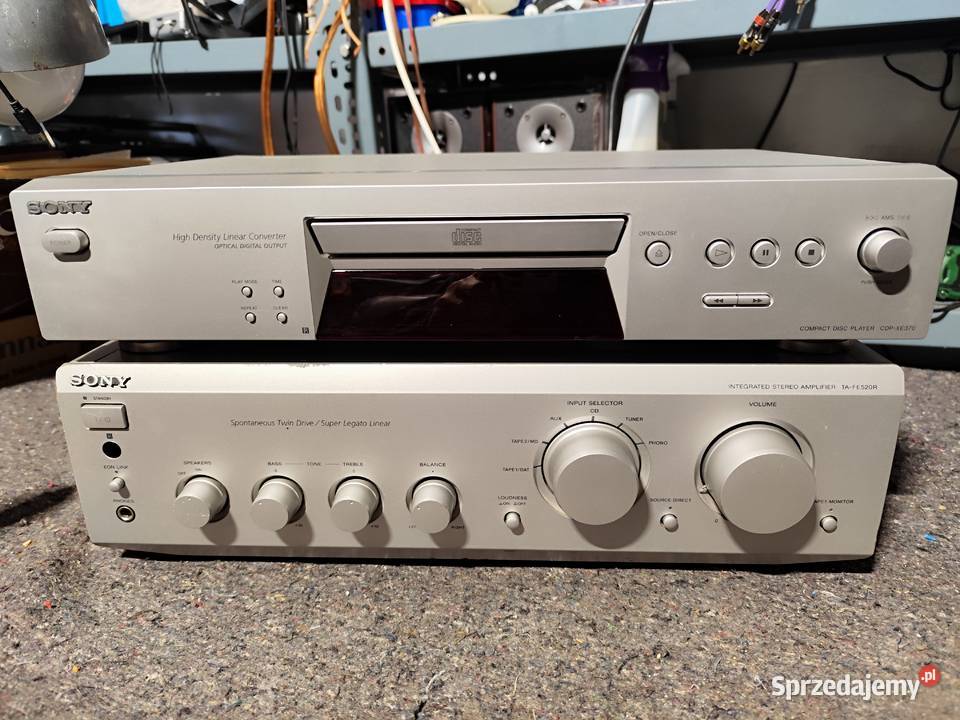 odtwarzacz CD Sony CDPXE 370 Mosty