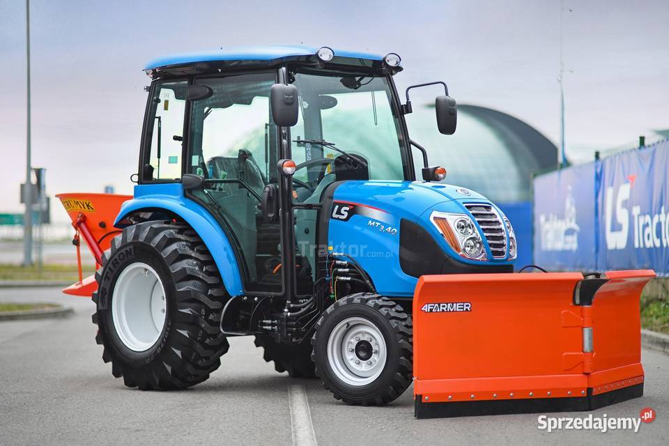 LS Tractor MT340 HST 4x4 40 CAB IND pług