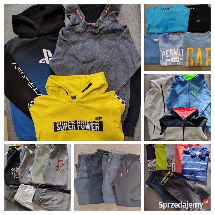 Ubrania chłopięce PAKA ubrań r 146 śląskie