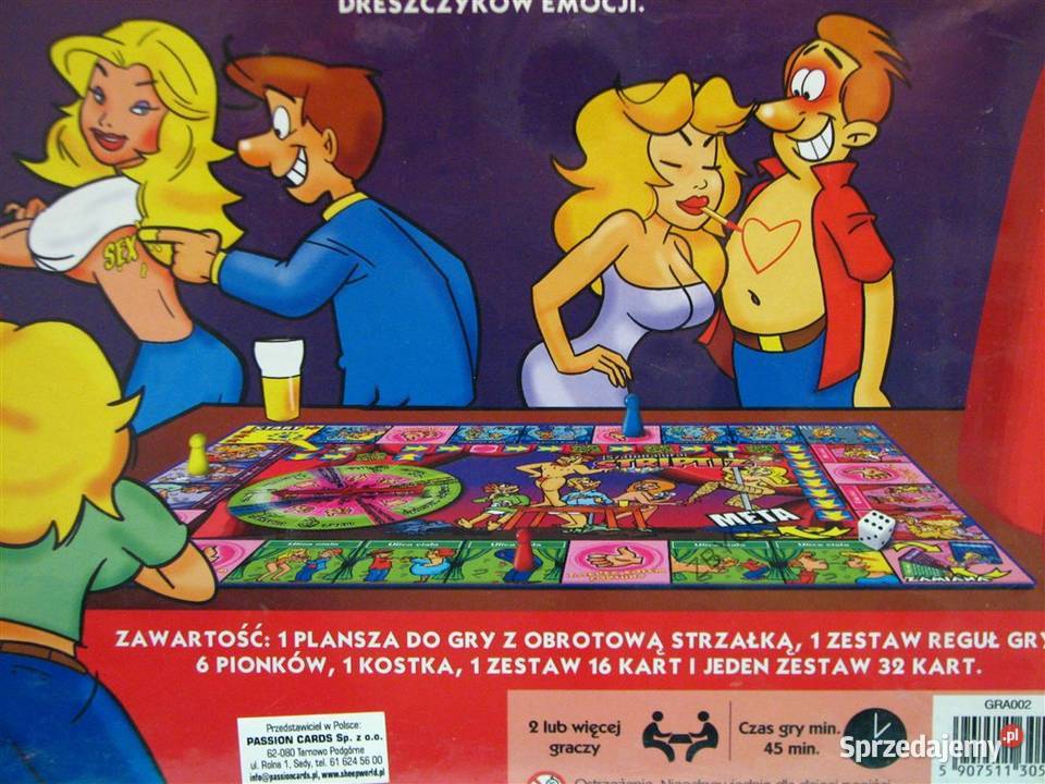 SZALONA GRA PLANSZOWA STRIPTIZ gra striptiz