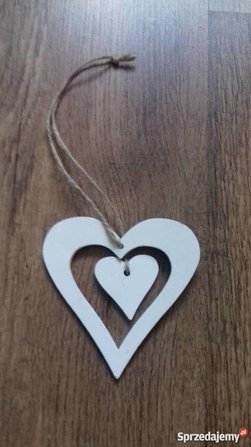 Zawieszki motyl i serce biały warmińsko-mazurskie Iława