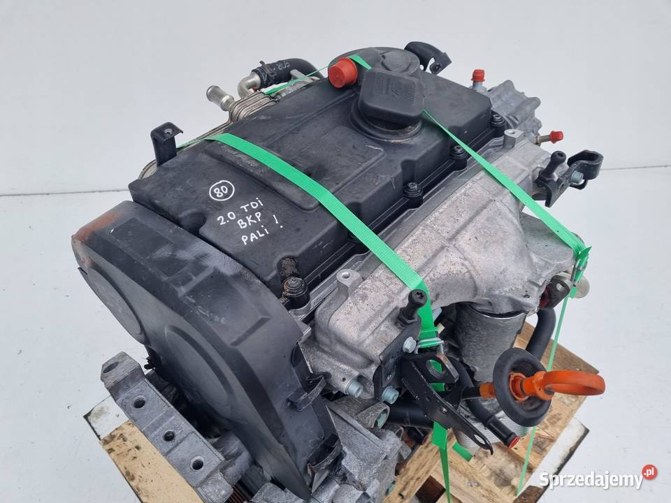 SILNIK KOMPLET VW Passat B6 20 TDI 140 ładnie osobowe Silniki kompletne Rudka sprzedam