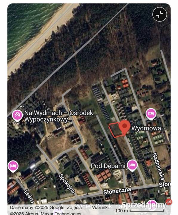 Działka morzem Wicie 200 m plaży budowlana Sprzedaż