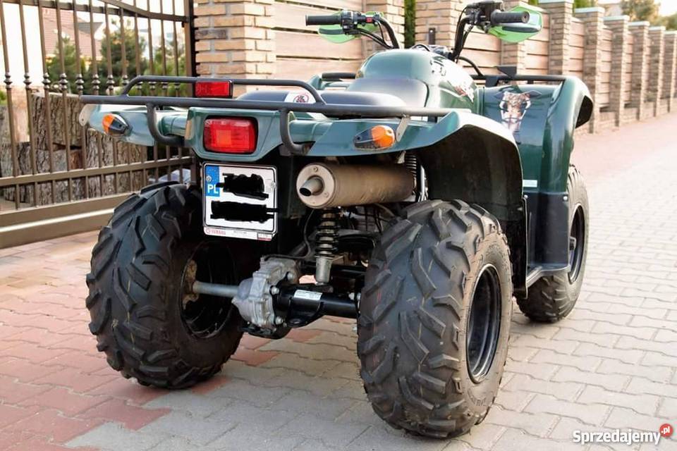 Yamaha Big Bear 250 2009 MOŻLIWA ZAMIANA NA AUTO Rok produkcji 2009 Szczecin sprzedam