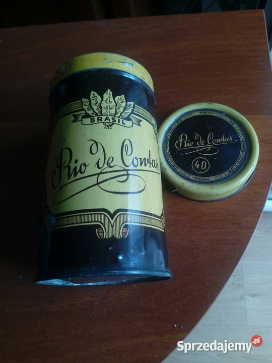 Puszki pudełka tytoniu i papierosach sprzedam