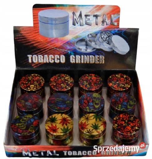 Metalowy Młynek Do Tytoniu Suszu Ziół 4 Ostrowy nad Okszą