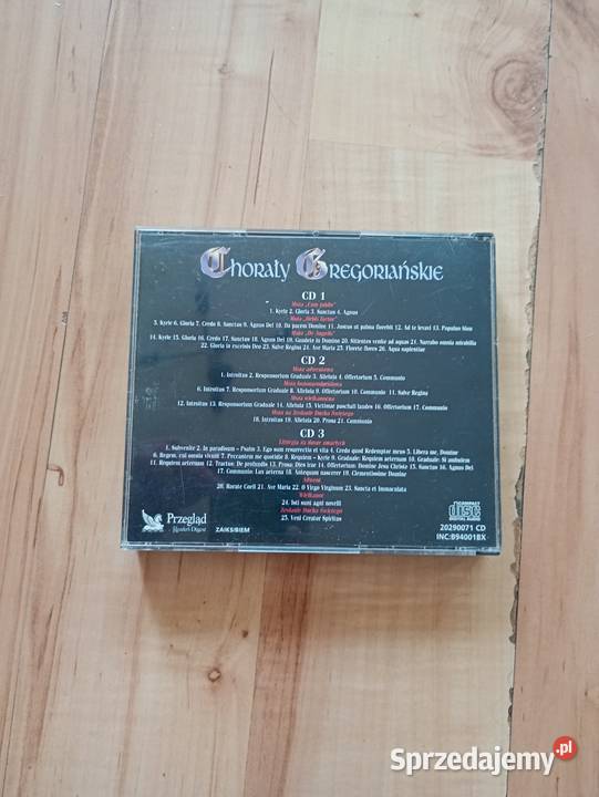 CD Chorały Gregoriańskie 3 płyty CD CD Szczecin