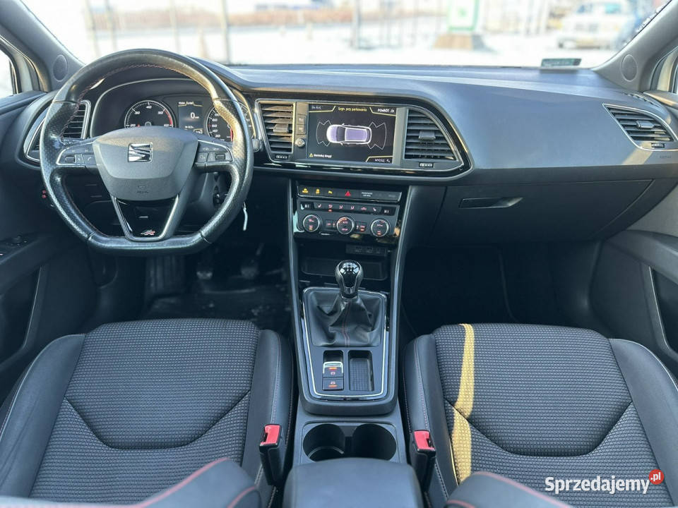 Seat Leon 20 TDi 150 2017 FR serwisowany kamera światła do jazdy dziennej Wojkowice