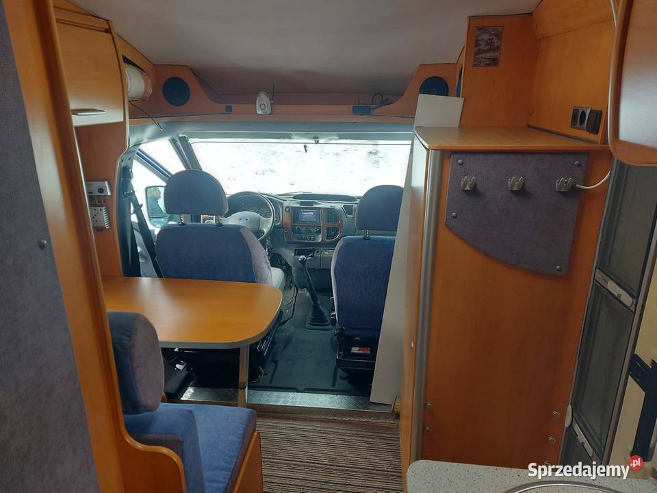 Kamper półintegra Ford Hymer Van 522 20 Tdci 06 Rok produkcji 2006 Cieszyn