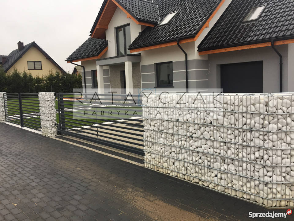 Ogrodzenie gabionowe gabiony gabion ogrodzenie Ogrodzenia i bramy