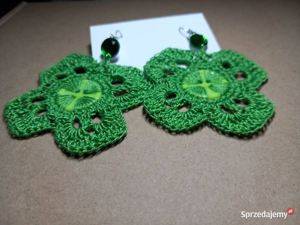 Szydełkowy jubilerkończynki na szczęście Sochaczew