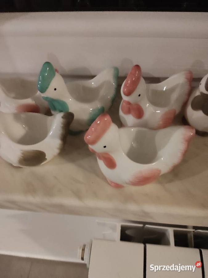 Kurki ceramiczne podstawki na jajka