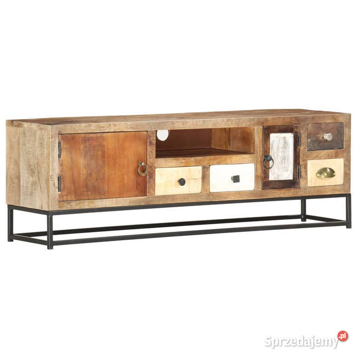 Szafka pod TV 120x30x40 lite drewno odzyskane Warszawa sprzedam