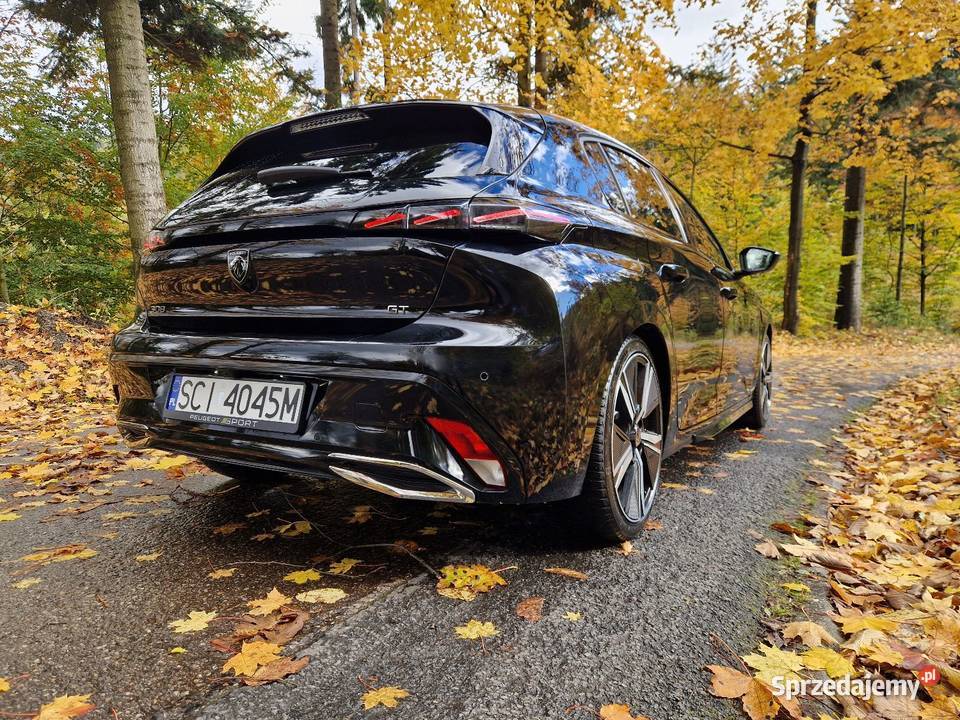 Peugeot 308 GT 12 Turbo 2021 Zadbany Hatchback śląskie Wisła