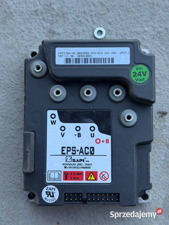 Sterownik ZAPI EPSACO 24 50A F07175ANA 8803956 Antonie