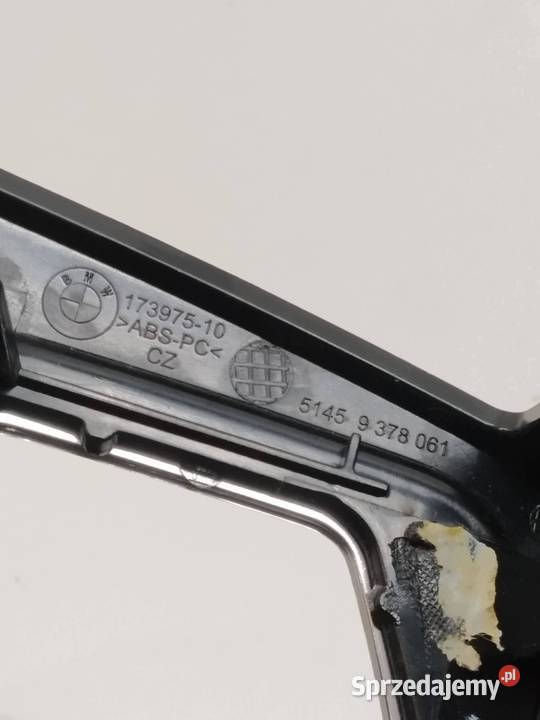 OSŁONA AROMATYZERA ZAPACHU RAMKA 9378061 Bmw