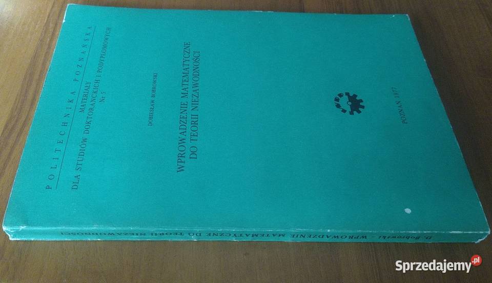 Wprowadzenie matematyczne do teorii Gdańsk