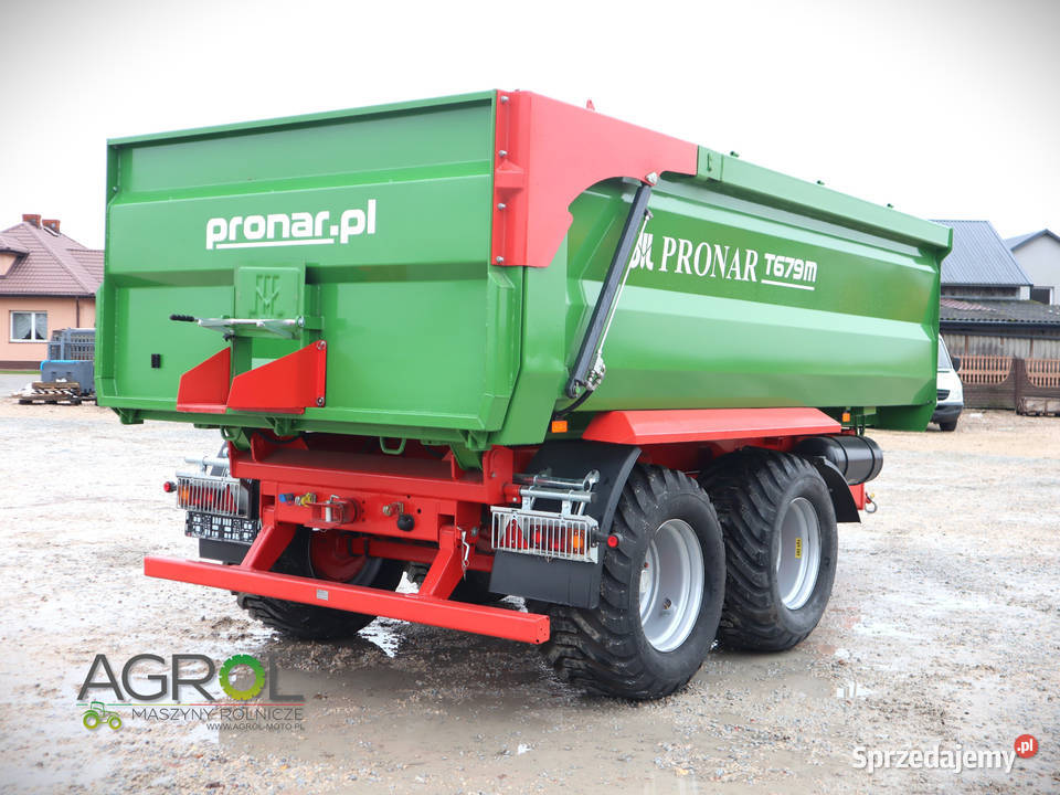 Przyczepa Pronar dwu osiowa T6532 6t PT606 PT608